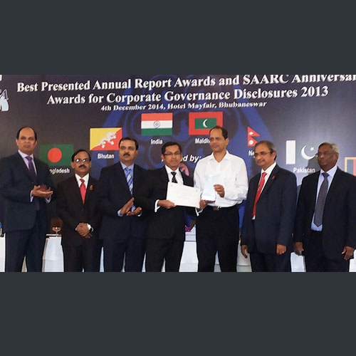 Best Presented Annual Report Awards and SAARC Anniversary Award